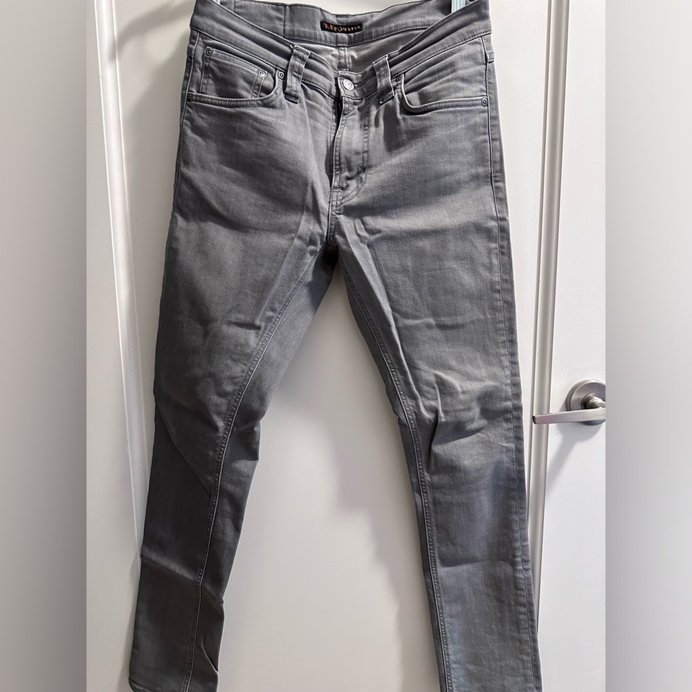 Nudie Jeans Lean Dean Misty Grey W28 L30